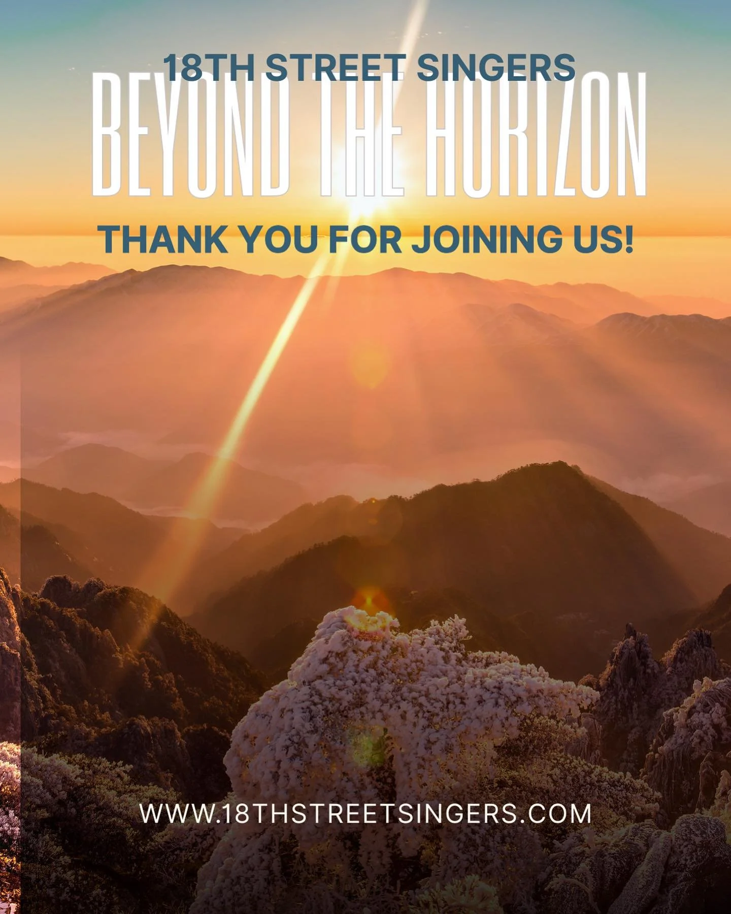 nd for braving the storm with us! 

A truly special concert experience split across two weekends. We were so glad you could join us, tune in, or wish us well on the musical journey. 

#18thstsingers #DCchoir #DCmusic #BeyondTheHorizon #WinterConcert 