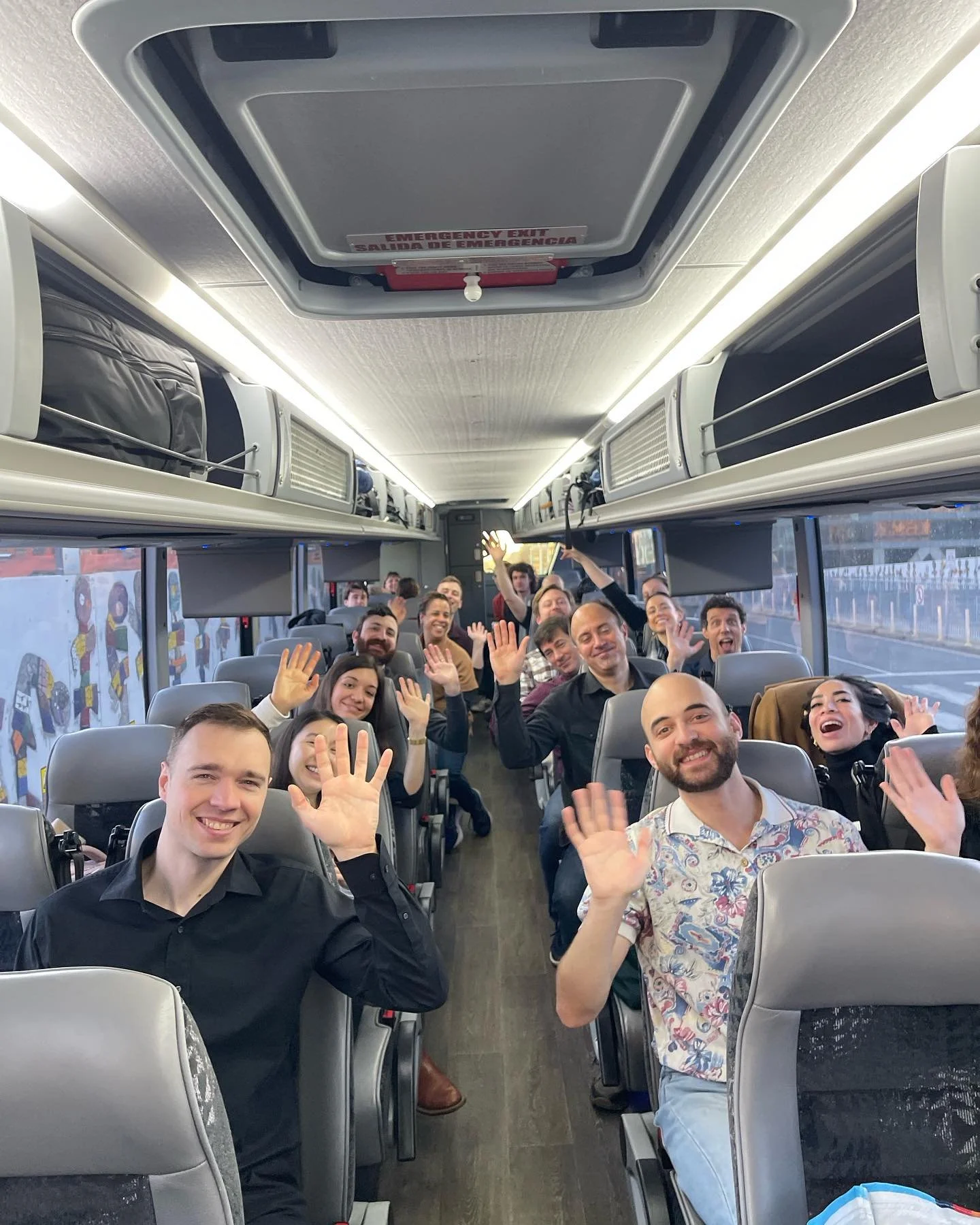 Raise your hand if you&rsquo;re excited for our concert TONIGHT at 7:30pm with @ynyc ! 👋 

We&rsquo;re on the bus and en route to NYC for a wonderful night of music, connection, and inspiration. Join us!

Tickets available through #linkinbio or at t