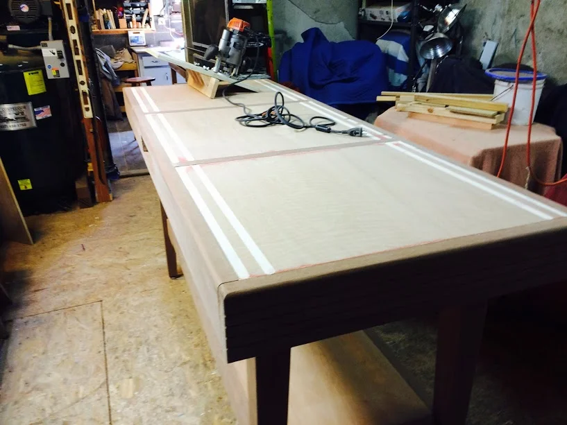 Custom Built Patterning Table for a Tailor