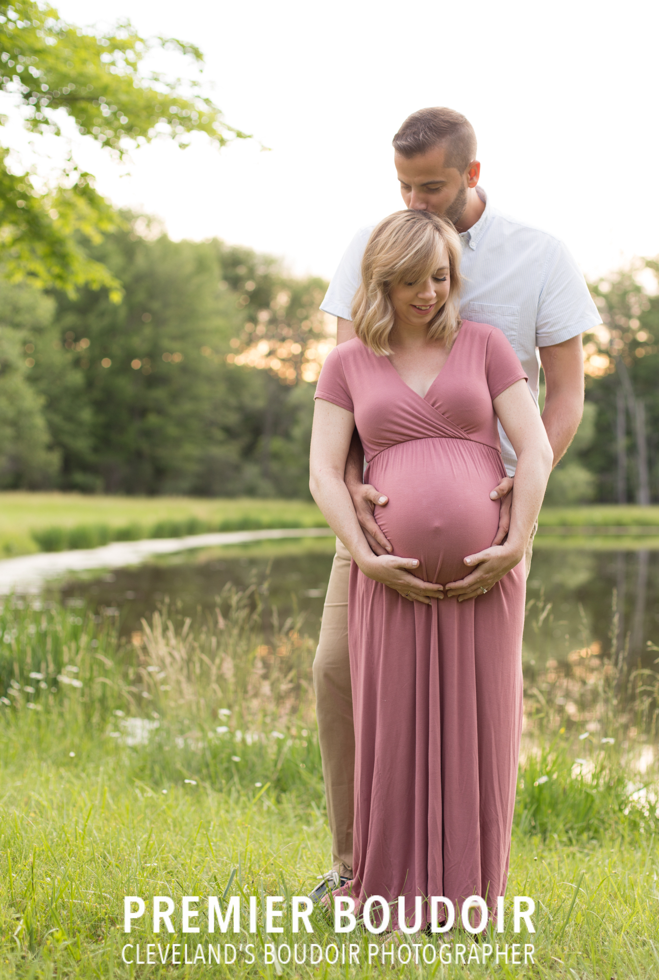 Cleveland + Akron Maternity Boudoir Photographer