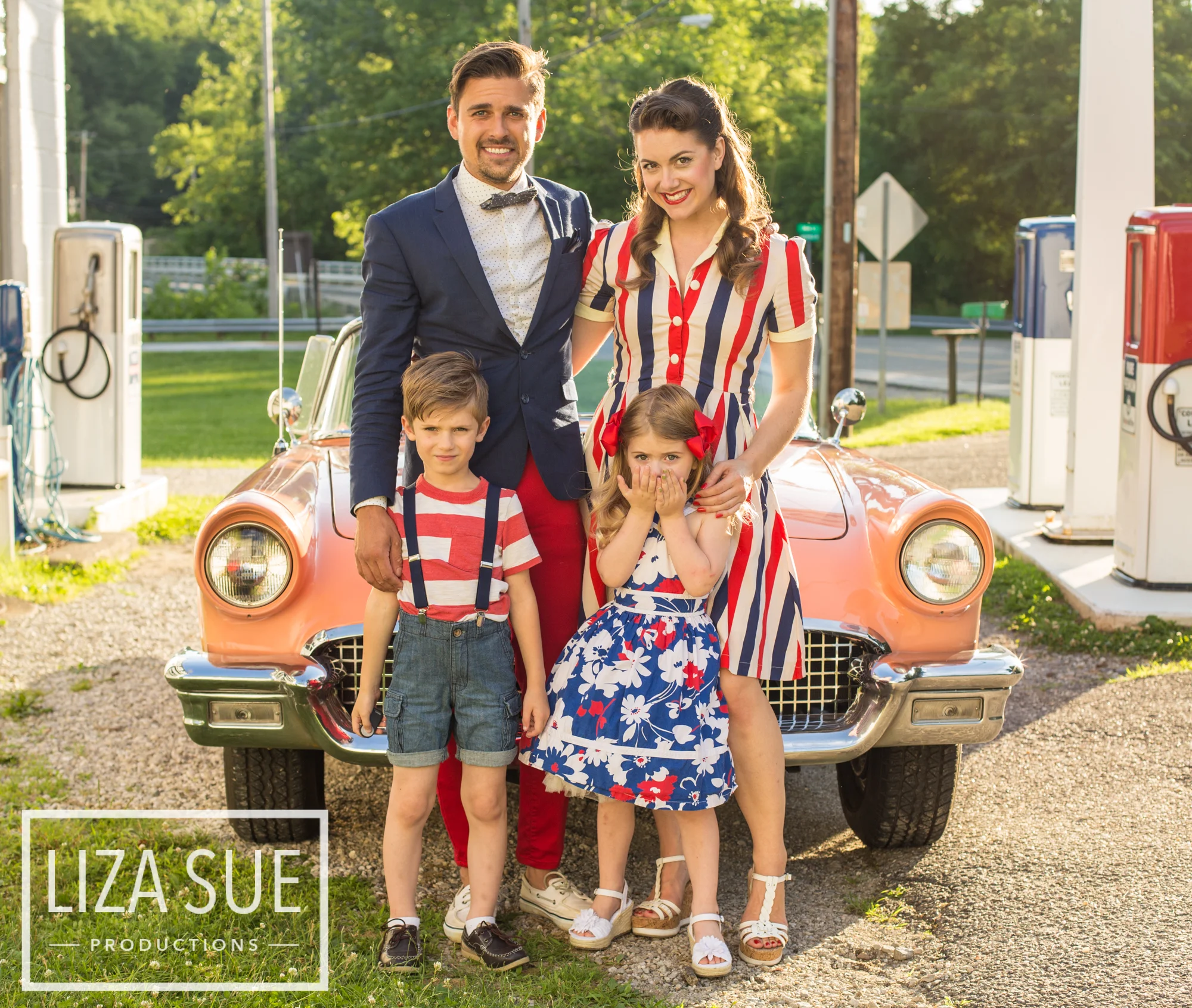 family photography portrait vintage retro pinup cleveland akron