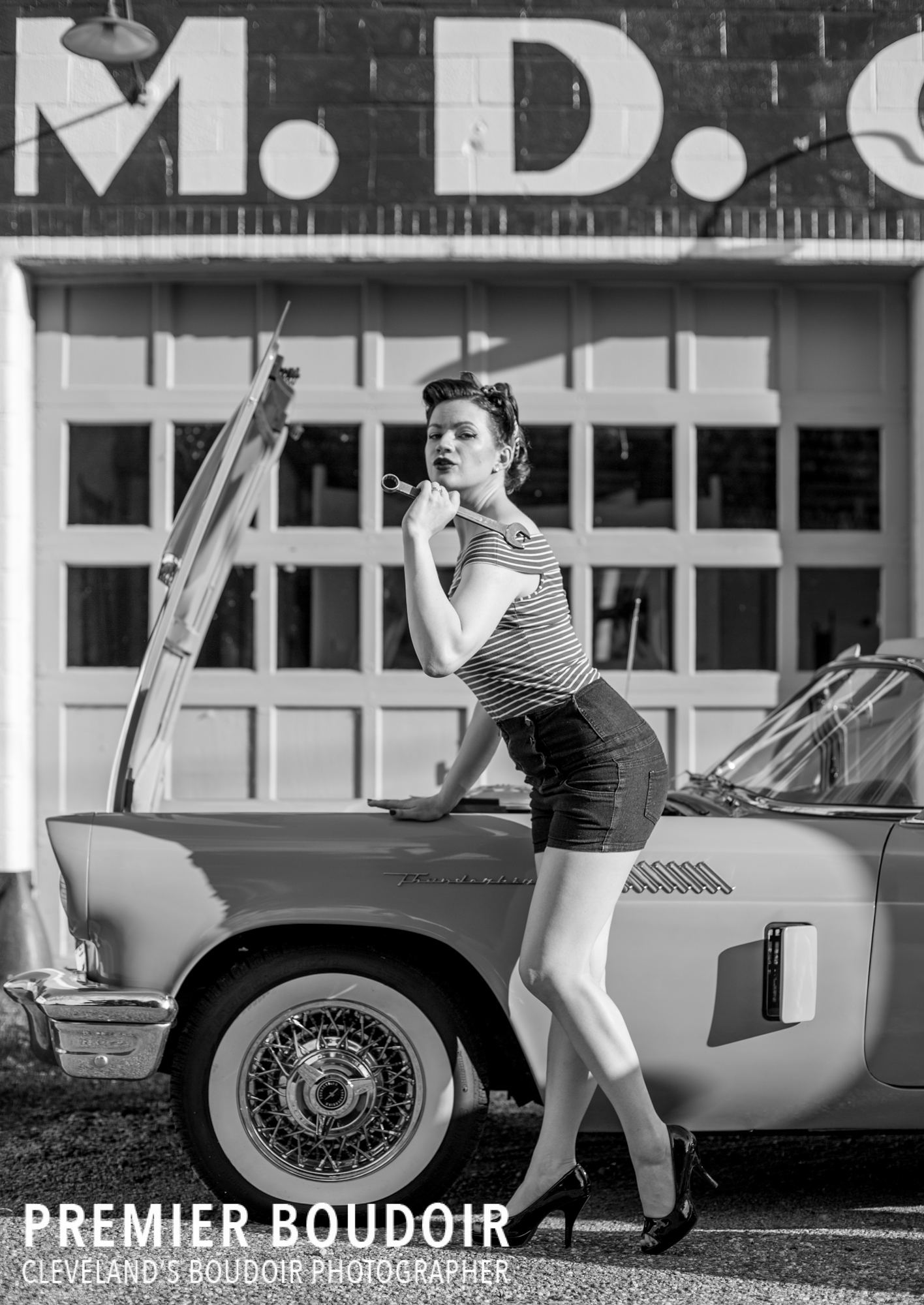 Cleveland + Akron Pinup Boudoir Vintage Retro Photography