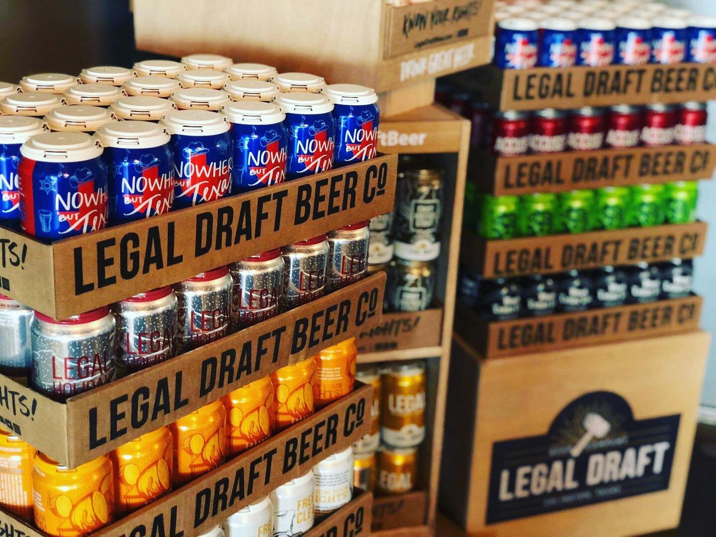 Have you seen some of our retro cans around the metroplex? Don&rsquo;t worry, it is perfectly good, new and fresh beer! Same new fresh flavors, just cool older designs! Drink up, friends!