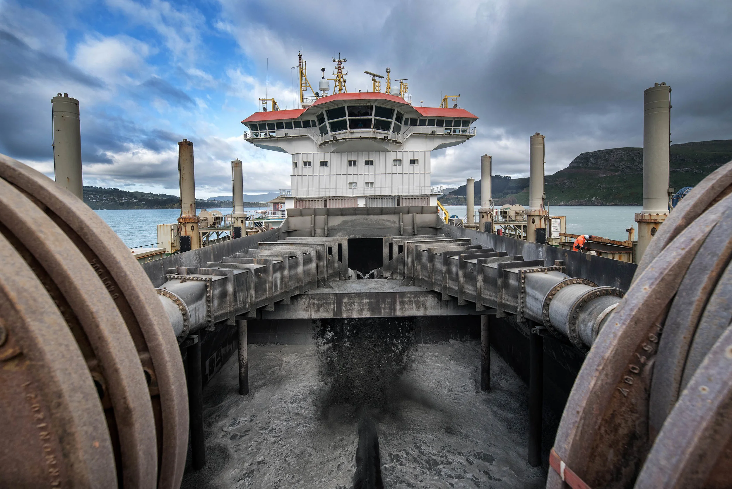 For TBIG/Lyttelton Port Company - Fairway Channel Dredger