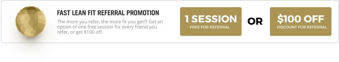*Referral must sign up for a package for this promotion to be valid.