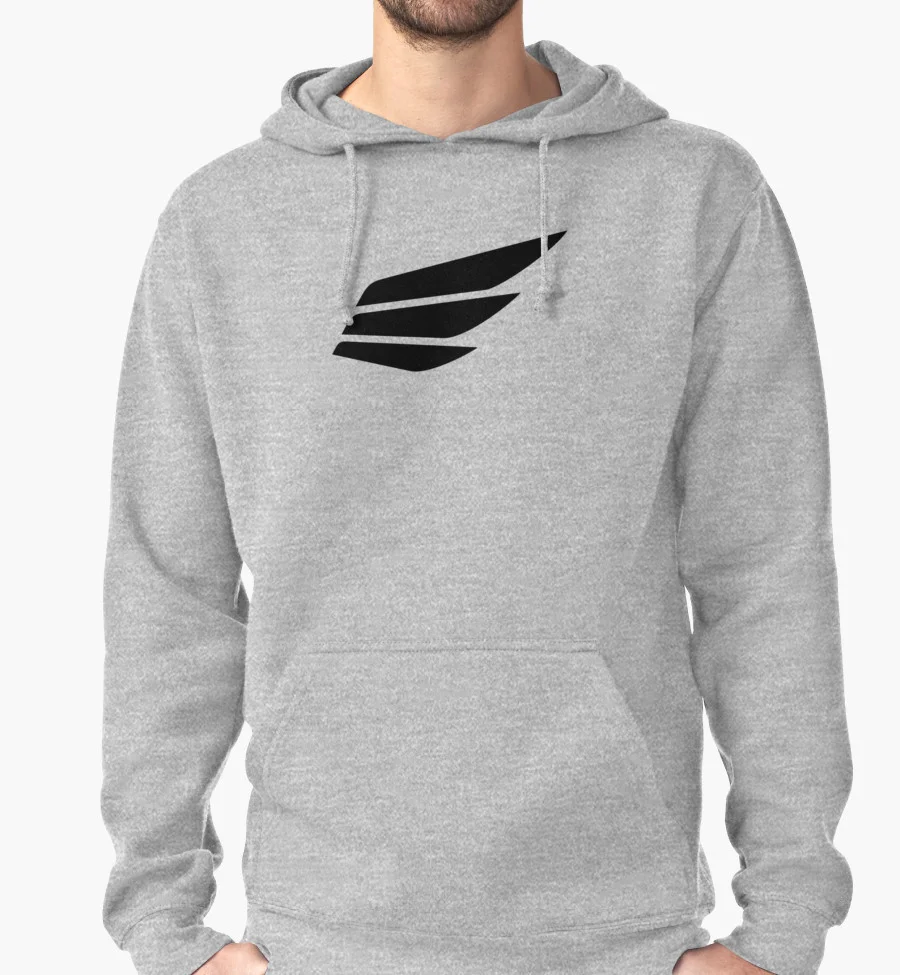 FLF® Black Logo Hoodie