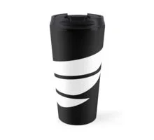 FLF® White Logo Travel Mug
