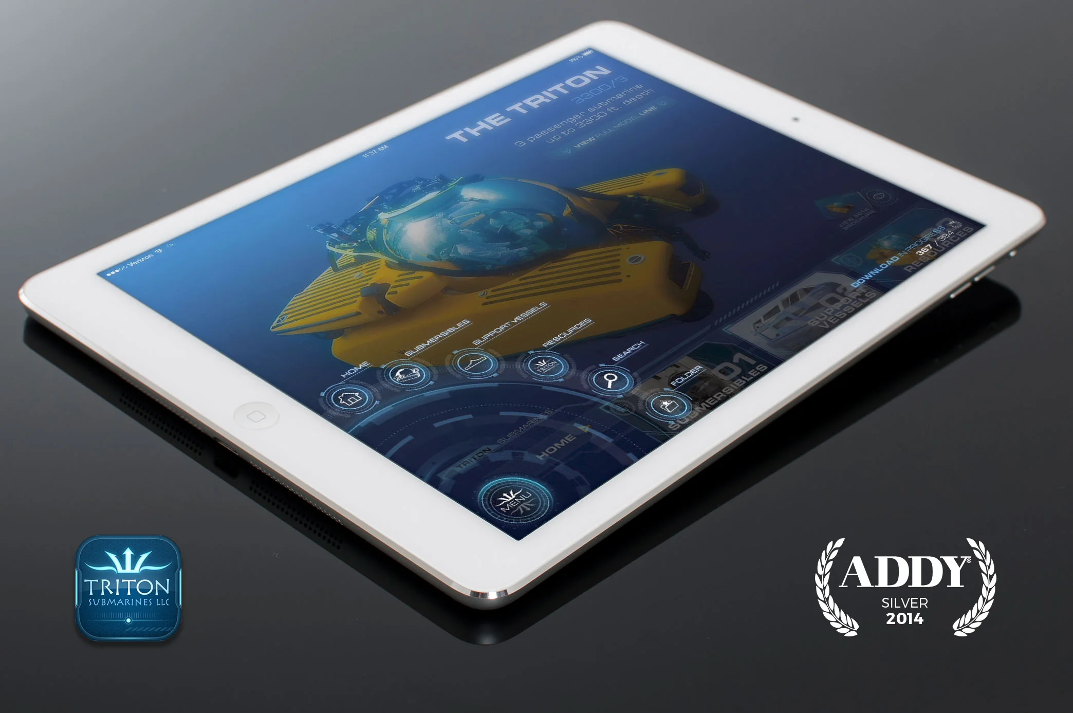 Developed with Jester Communications for Triton Subs