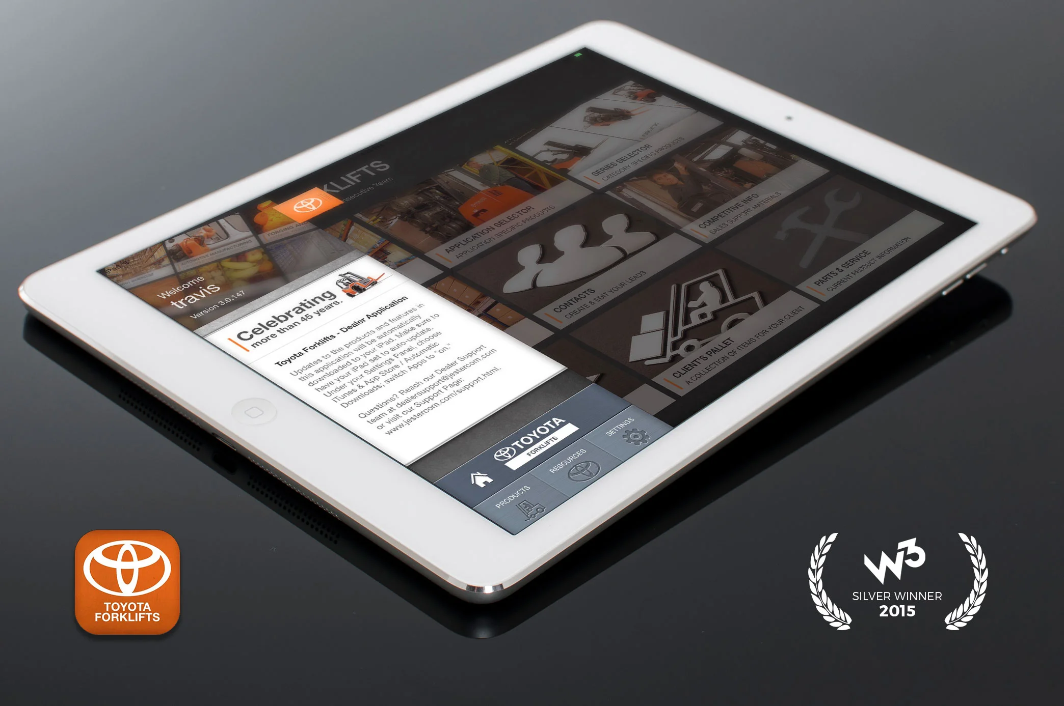 Developed with Jester Communications for Toyota Forklifts