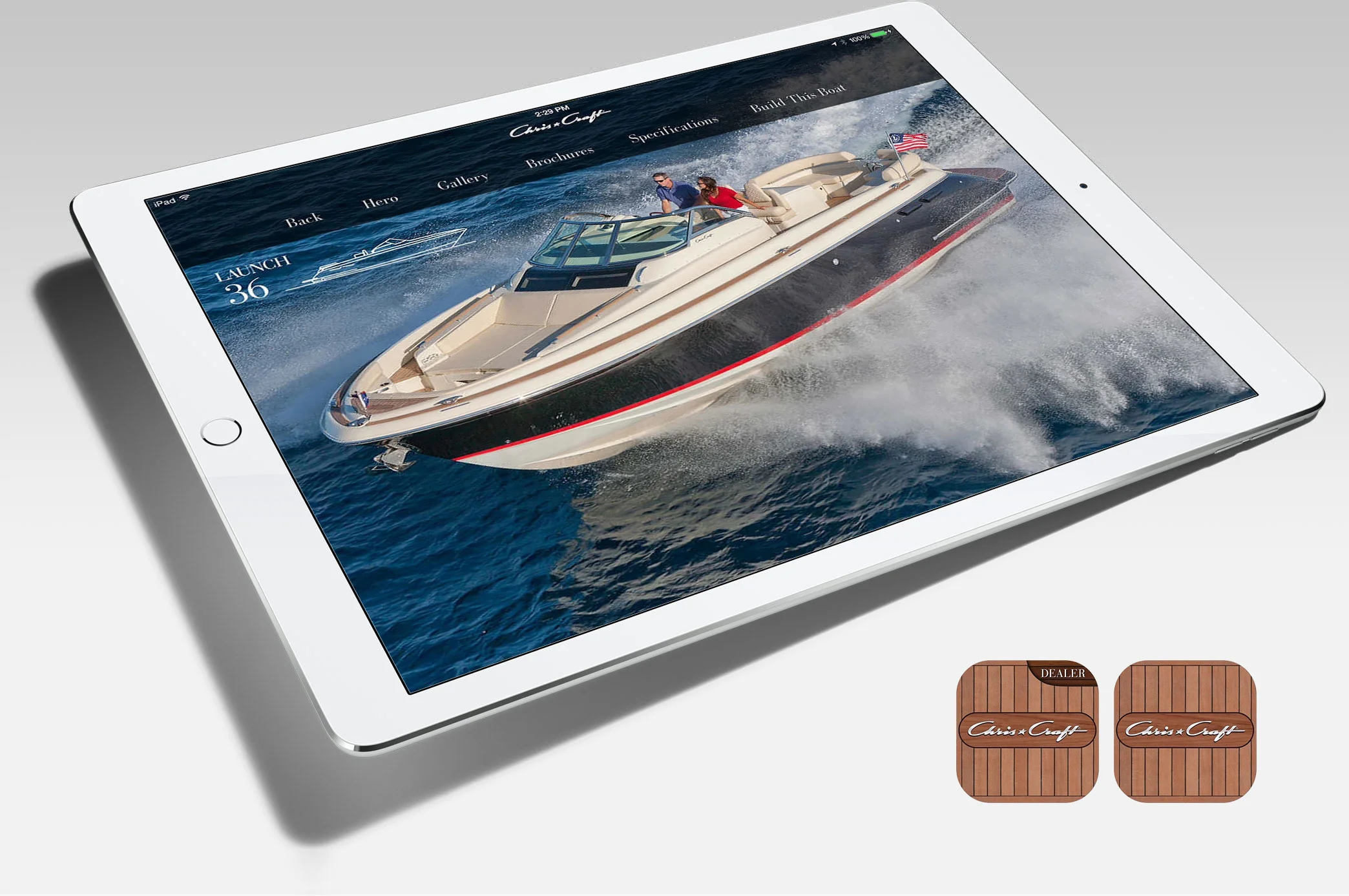 Developed with Jester Communications for Chris Craft
