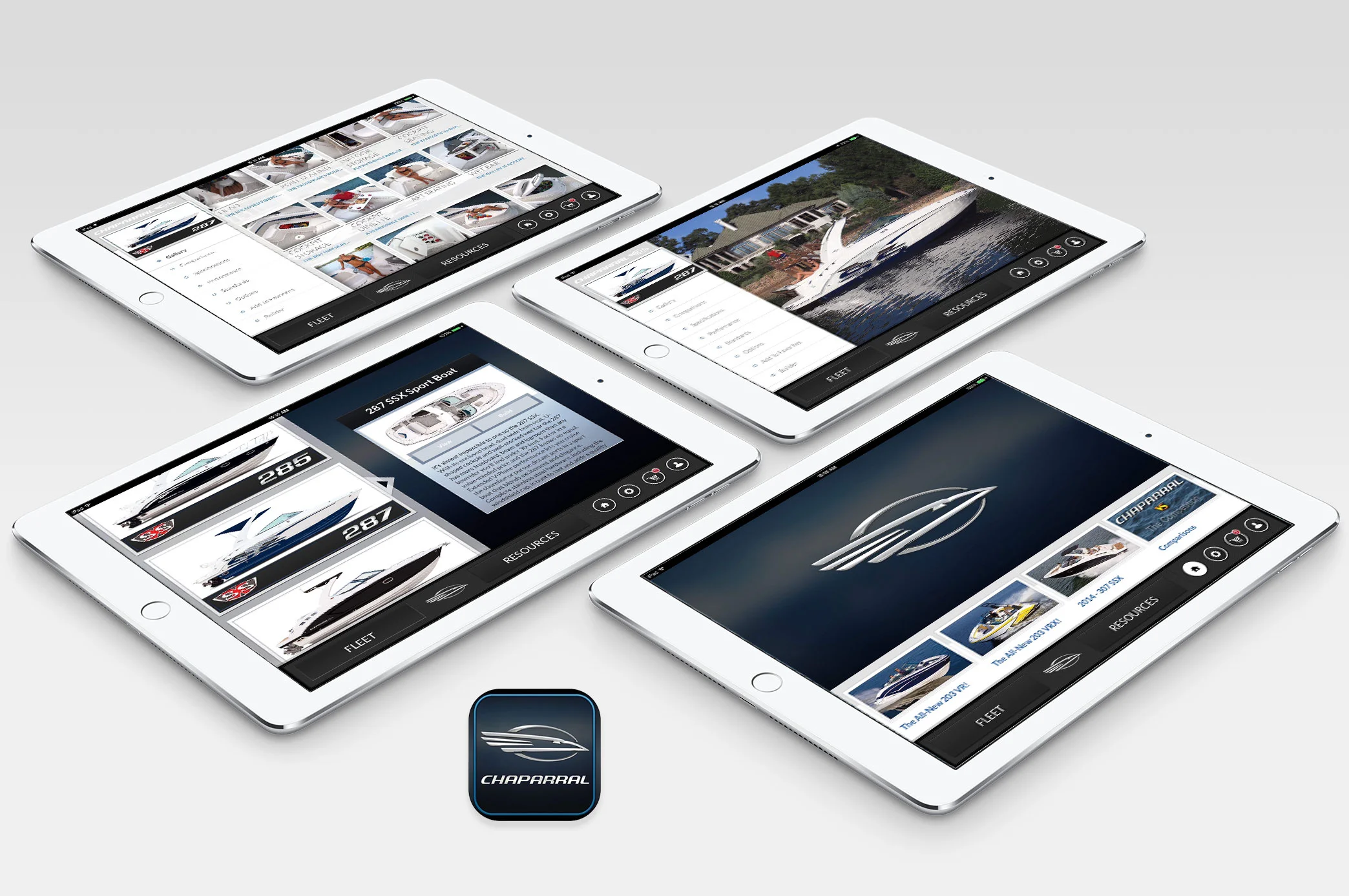 Developed with Jester Communications for Chaparral Boats