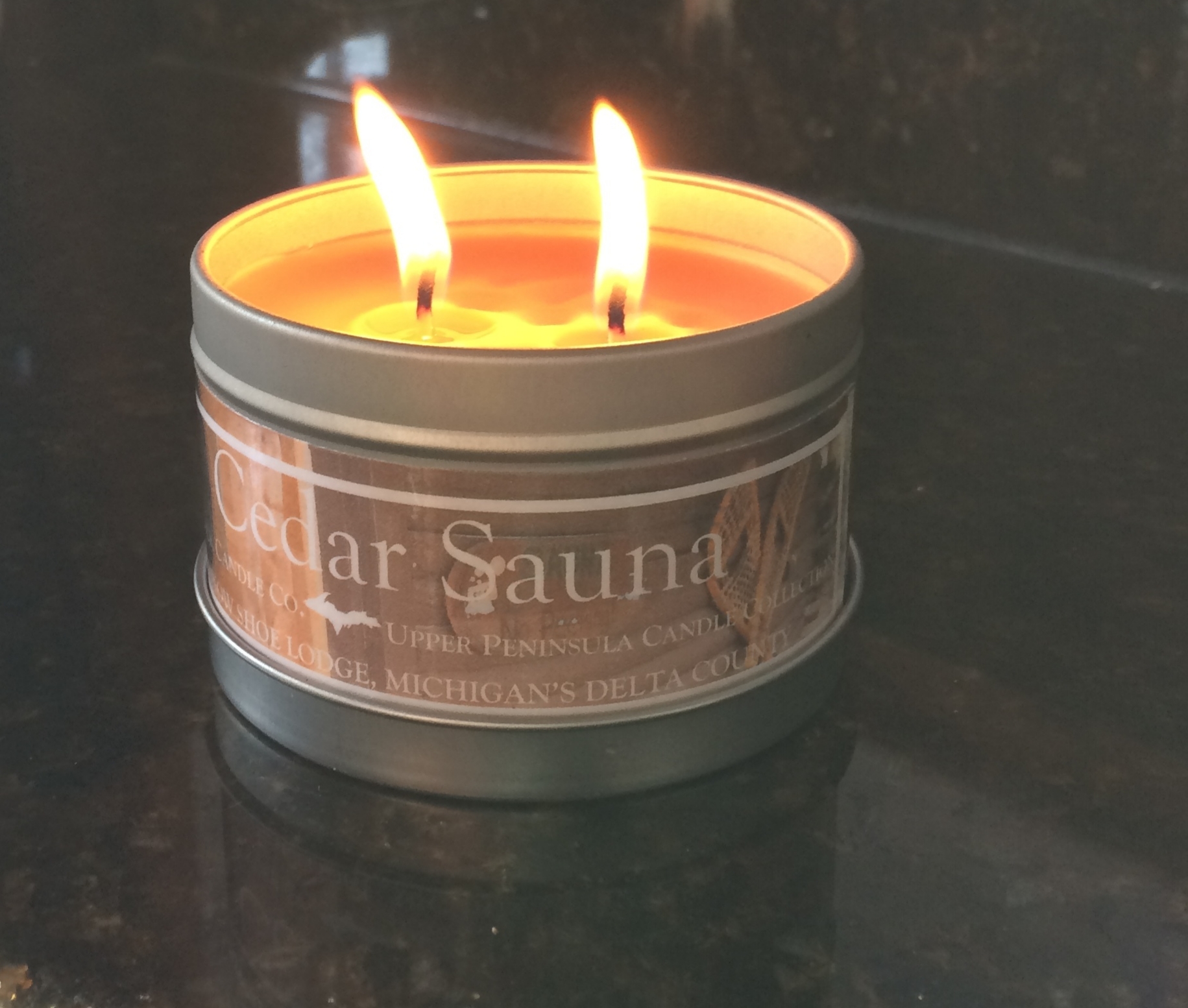 Late winter means lighting candles.