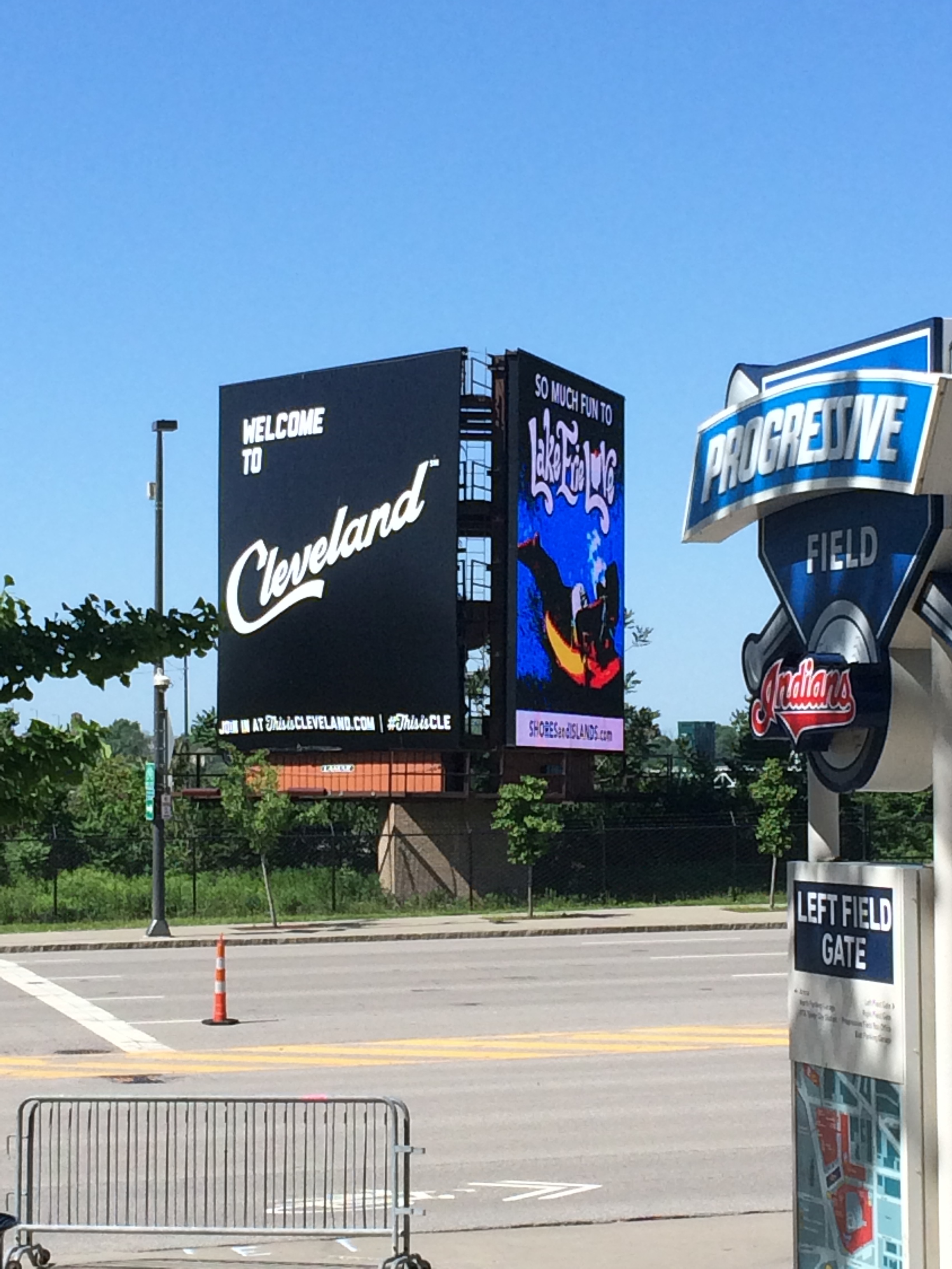 Memorial Day meant a road trip to Cleveland. 