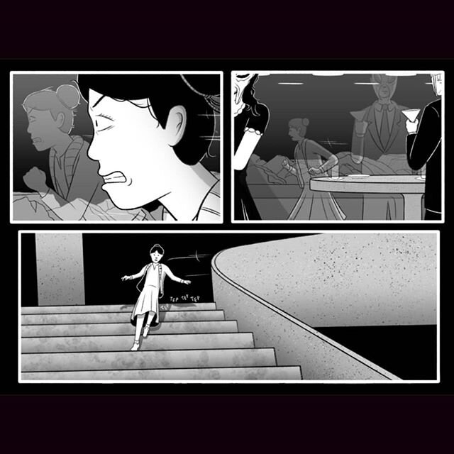 New page of A Cordial Invitation is up at the link in my bio.

#horror #comics #art #webcomics #sequentialart #illustration #horrorart #cartoonistsofinstagram #digitalcomics #procreate #clipstudiopaint #clipstudio #creepypasta #creepy