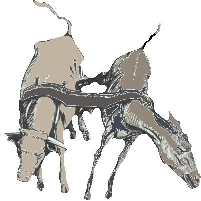 Animals With Different Temperaments Yoked Together