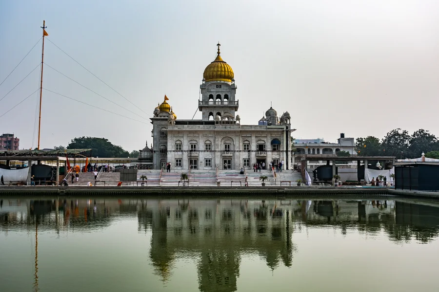 Gurudwara Bangla Saheb (Sikh Temple). Delhi, India.