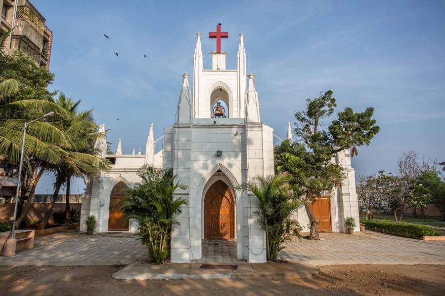 The St. Thomas English Church built in 1843.
