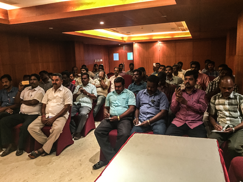 The audience.