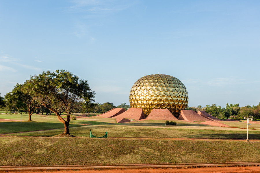 The Matrimandir (sanskrit for "Temple of the Mother") took 37 years to build.