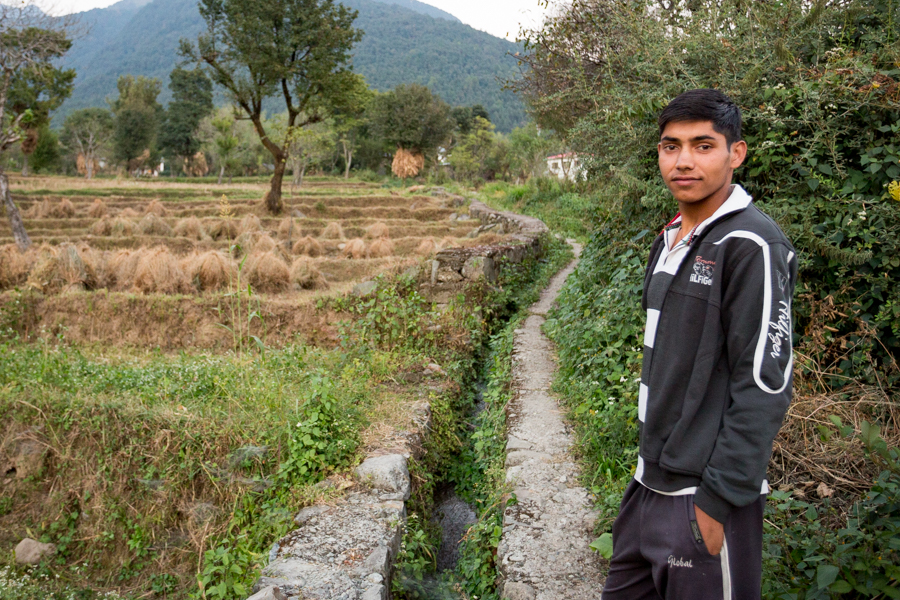 I first met Arun Herr while looking for a guesthouse in Bir. 