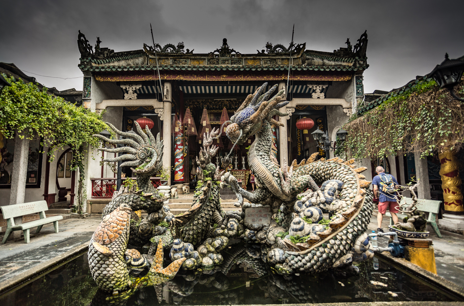 Chinese Meeting Hall in Hoi An. 