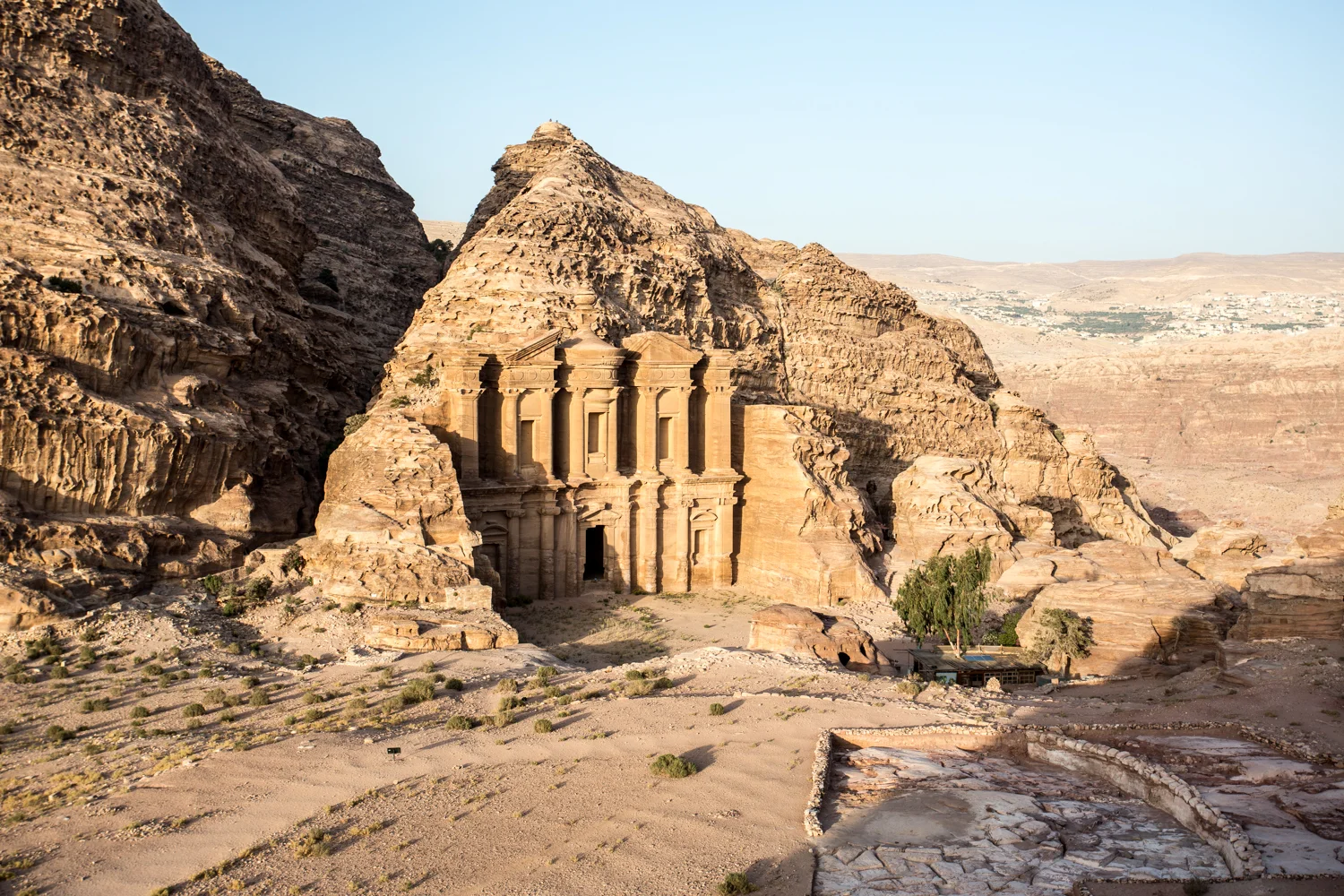 El Deir or "The Monastery", Petra's largest monument, dates back to the 1st century BC. 
