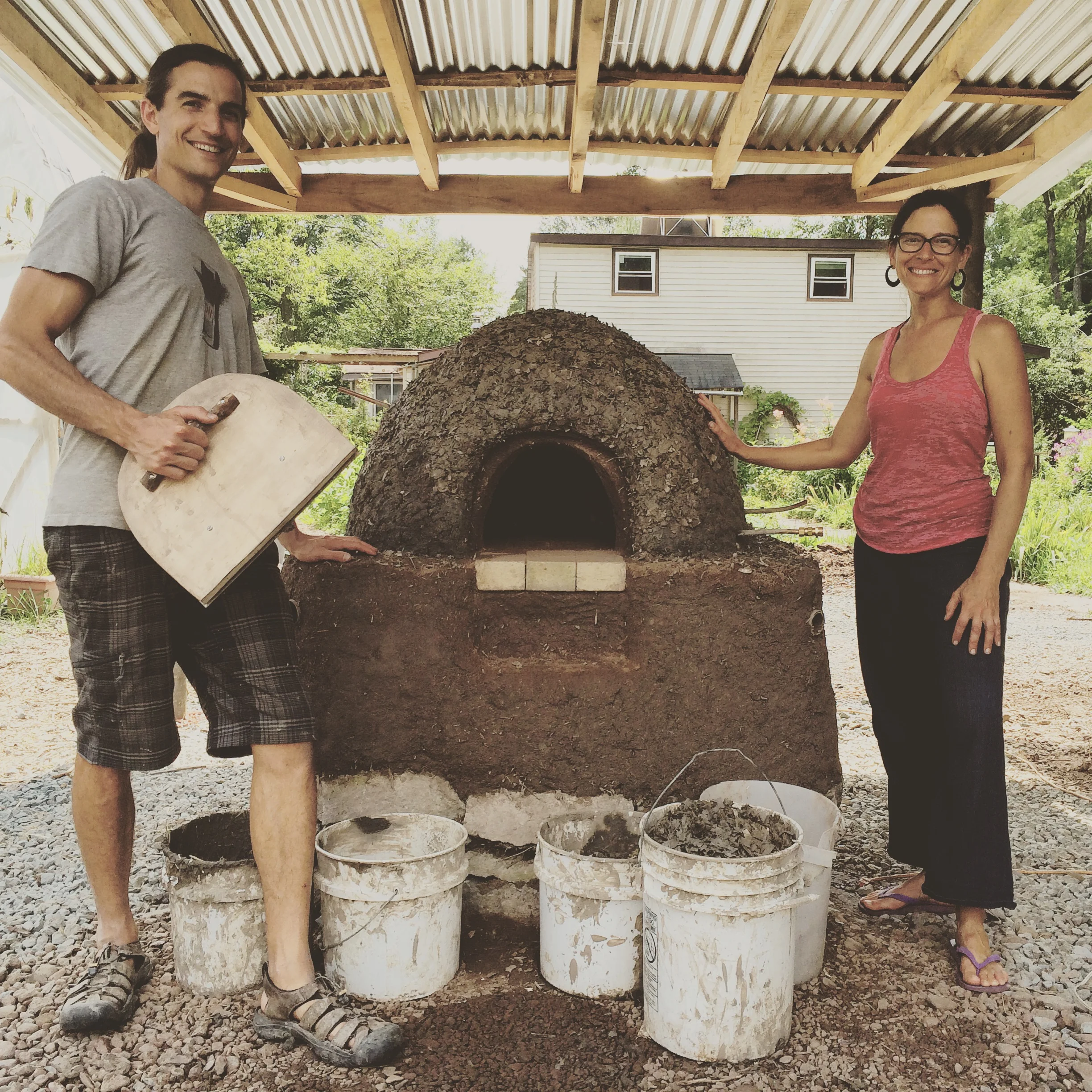 Cob Building Intensive: Earthen Oven Workshop