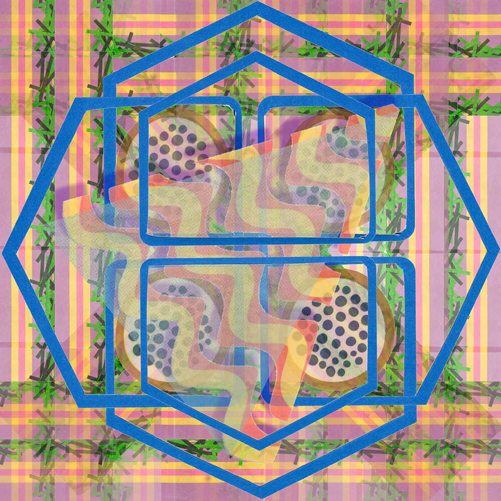 Lunch Break 2021 Digital collage (scanned mater