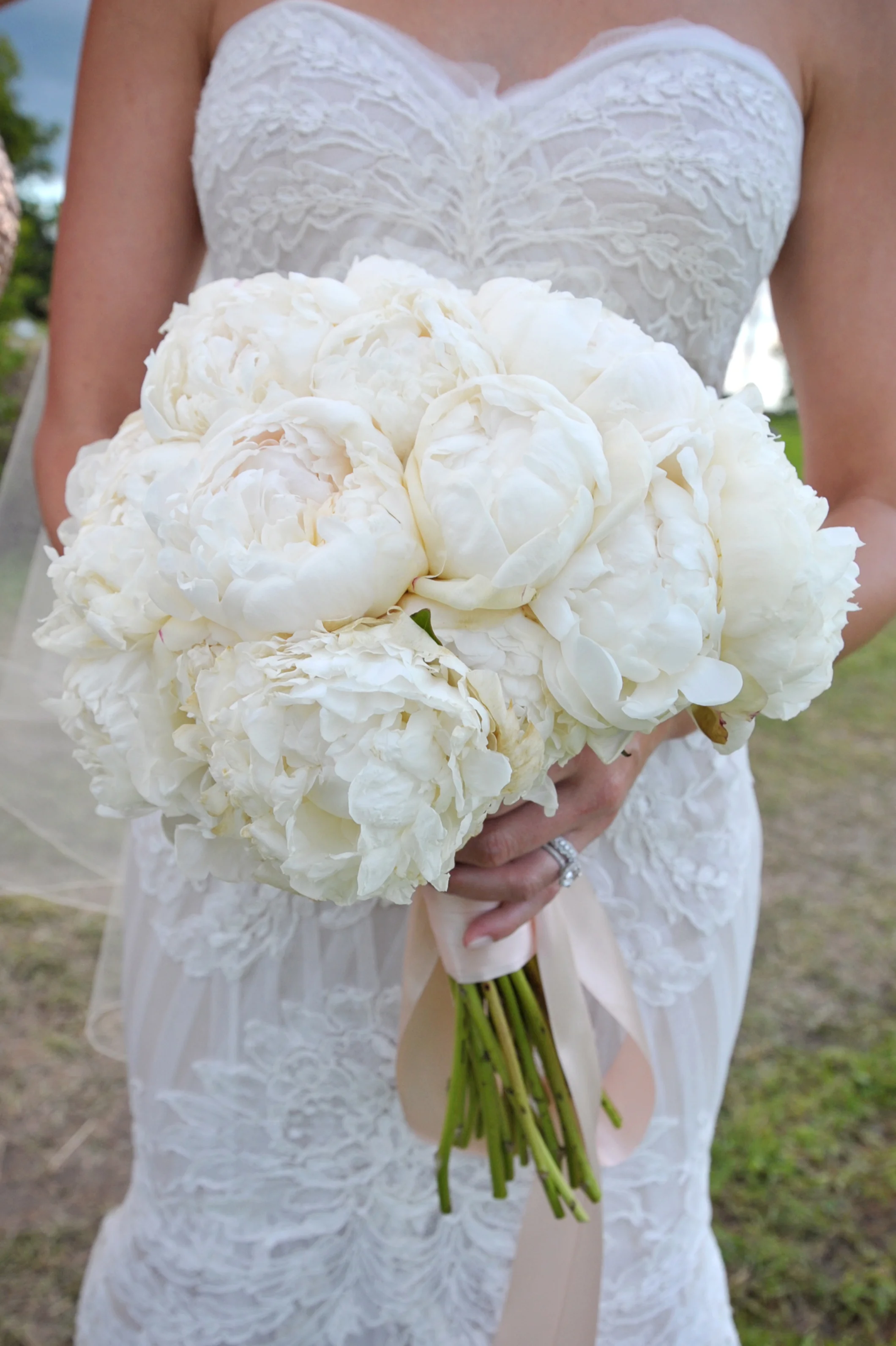 Silver Toad Bridal Bouquet