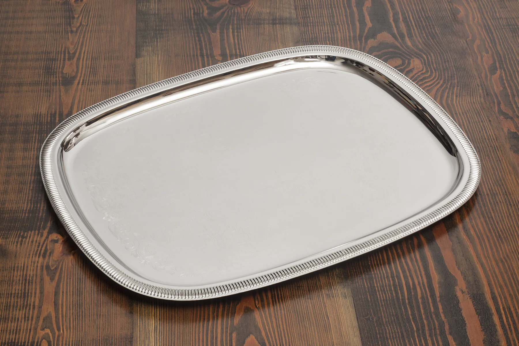 Elipse Silver Serving Tray
