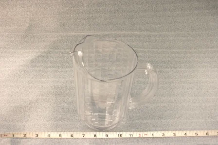 Plastic Pitcher &nbsp;60oz.Height 8" &nbsp;Width 5"$3.00