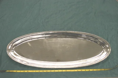 Cast Aluminum Platter 12 1/2 X 34"$22.00