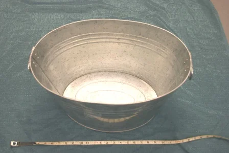 Oval or Round Galvanized Tub$6.00