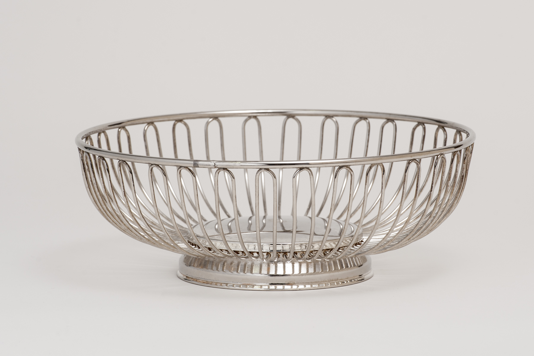 Silver Bread Basket Round 9 1/4" or Oval$4.00