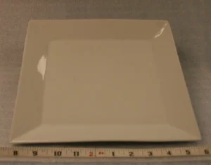 Square Dinner Plate 10 3/4"$0.85