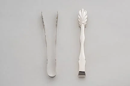 Ice Tongs Silver Plate Length 7"$2.00