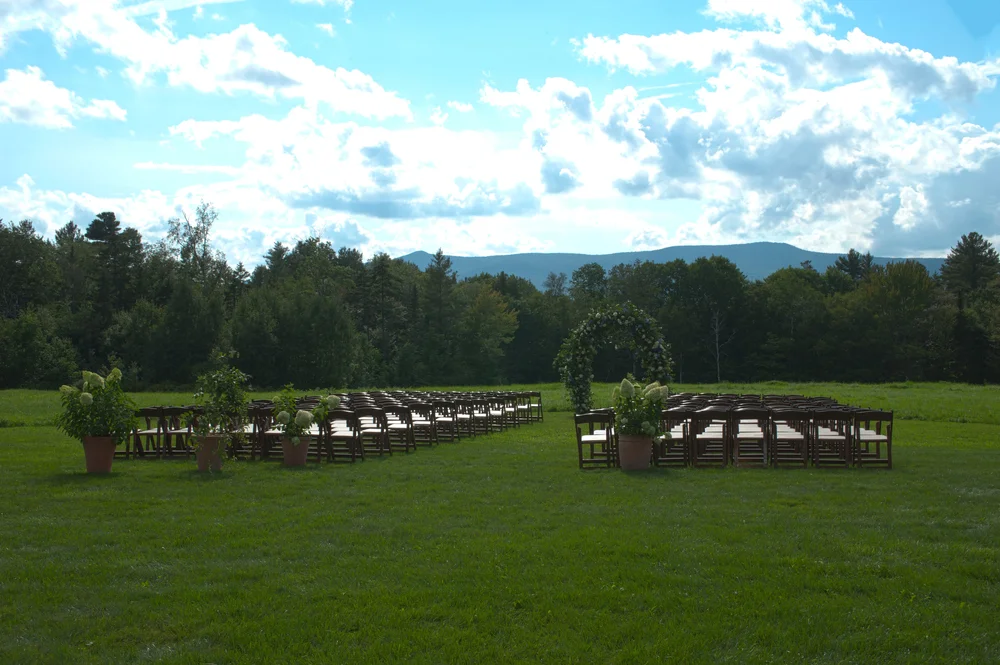 outdoor wedding