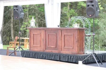 Mahogany 10' Bar with removable front panels$350.00