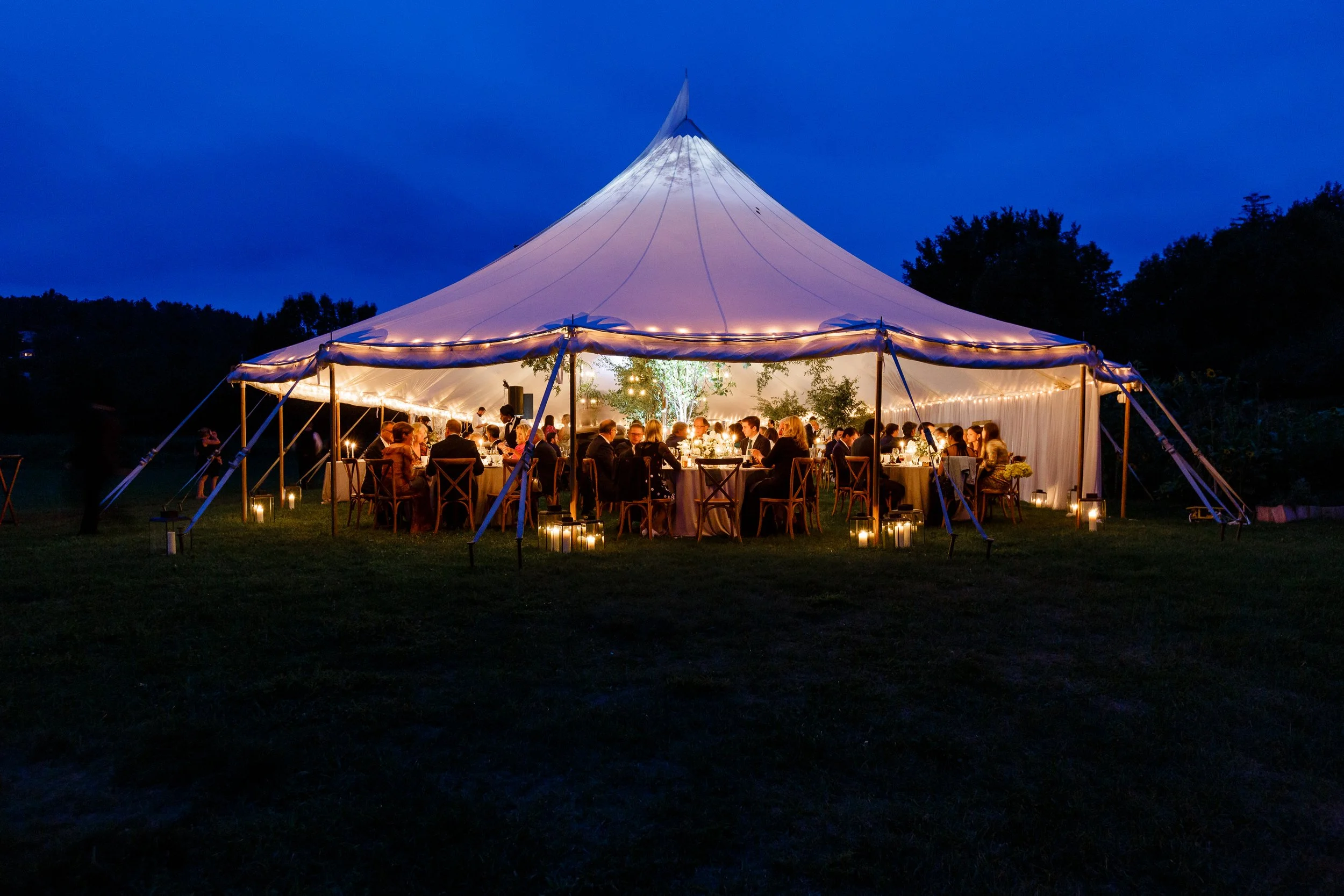 Sailcloth Tent Rental Cost &amp; Tips for Weddings in Vermont