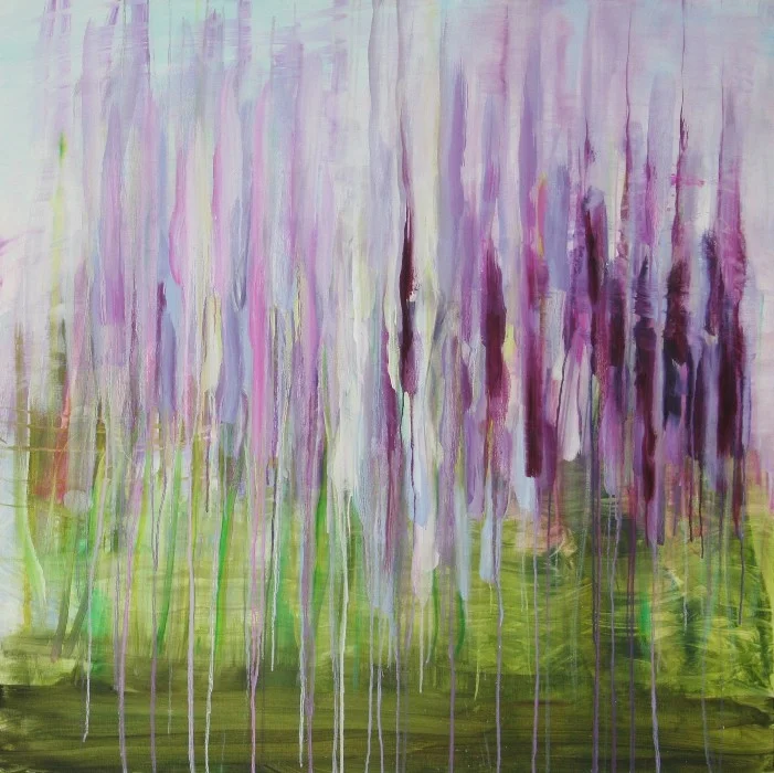 2013 Tuinwerken 12 (110x110 cm) - Olieverf op linnen