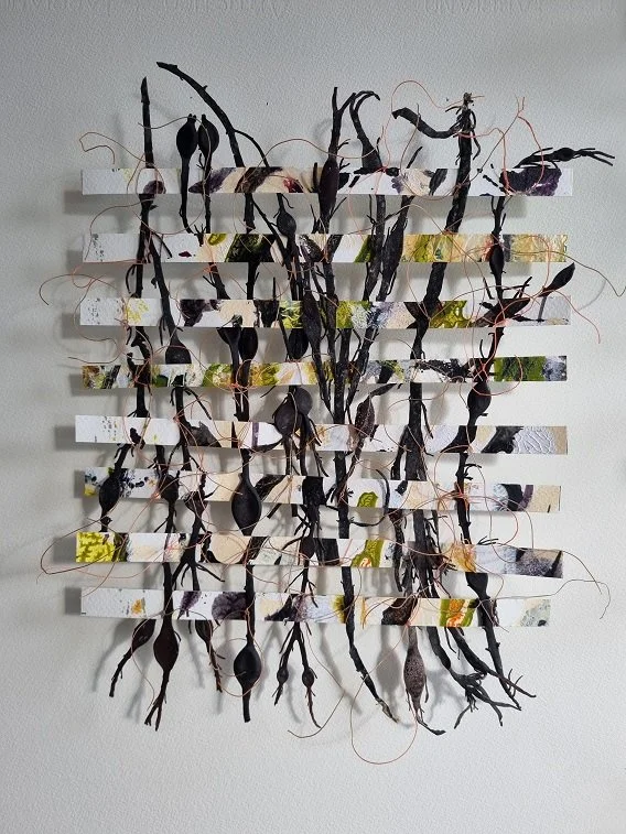 024 Grondwerken - (24x27cm) met blaaswieren