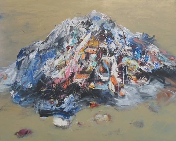 2007 serie Bodemschatten - (100x120cm) olieverf op linnen