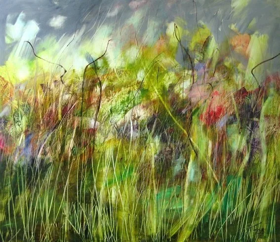 2007 serie Kwetsbare natuur - (120x140cm) olieverf op linnen (verkocht)