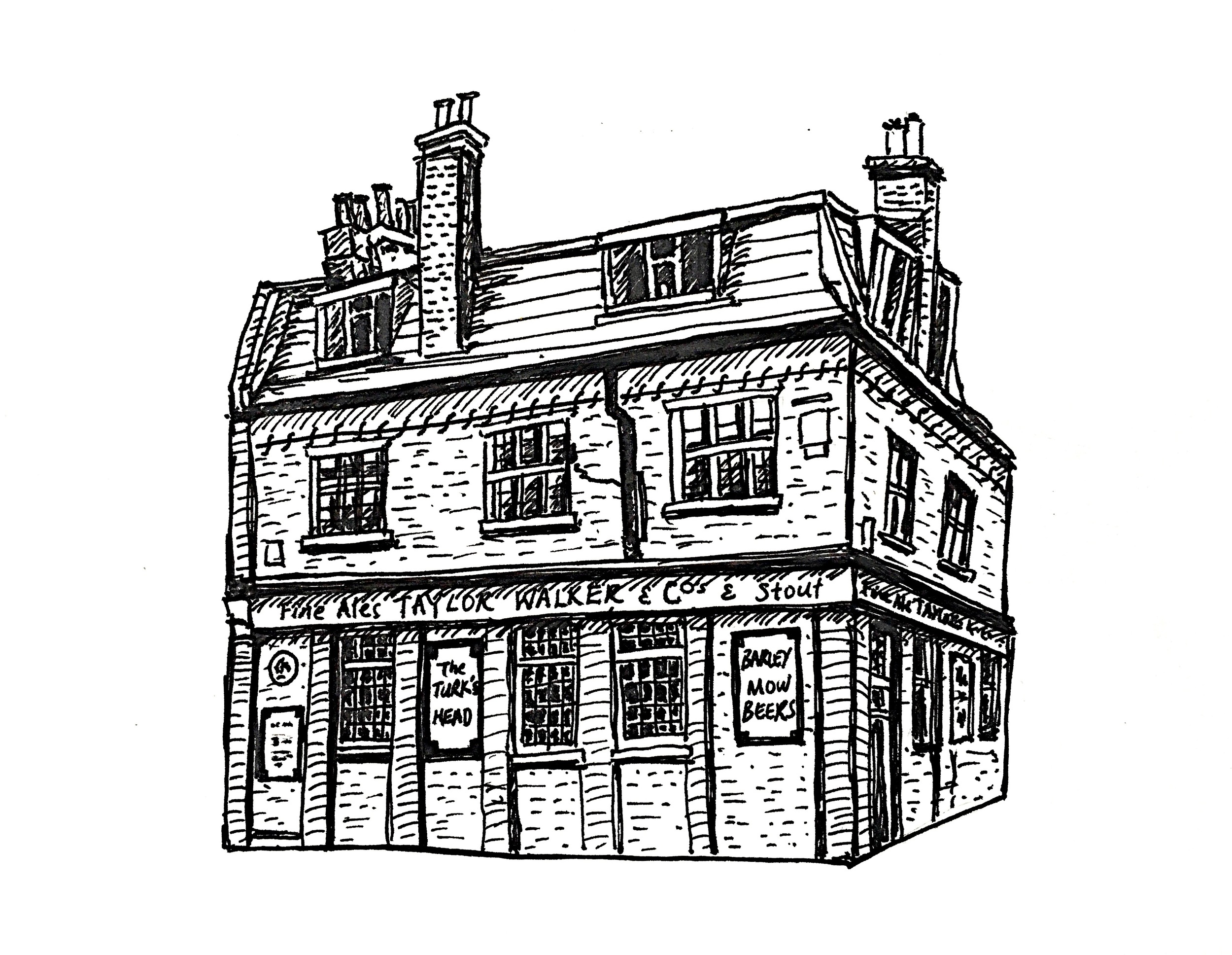 Turk's Head Pub, Wapping, London