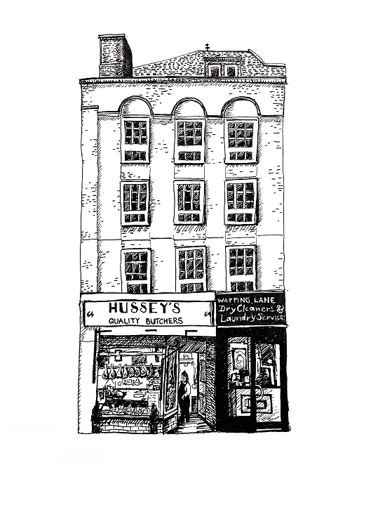 Hussey's Butcher, Wapping, London