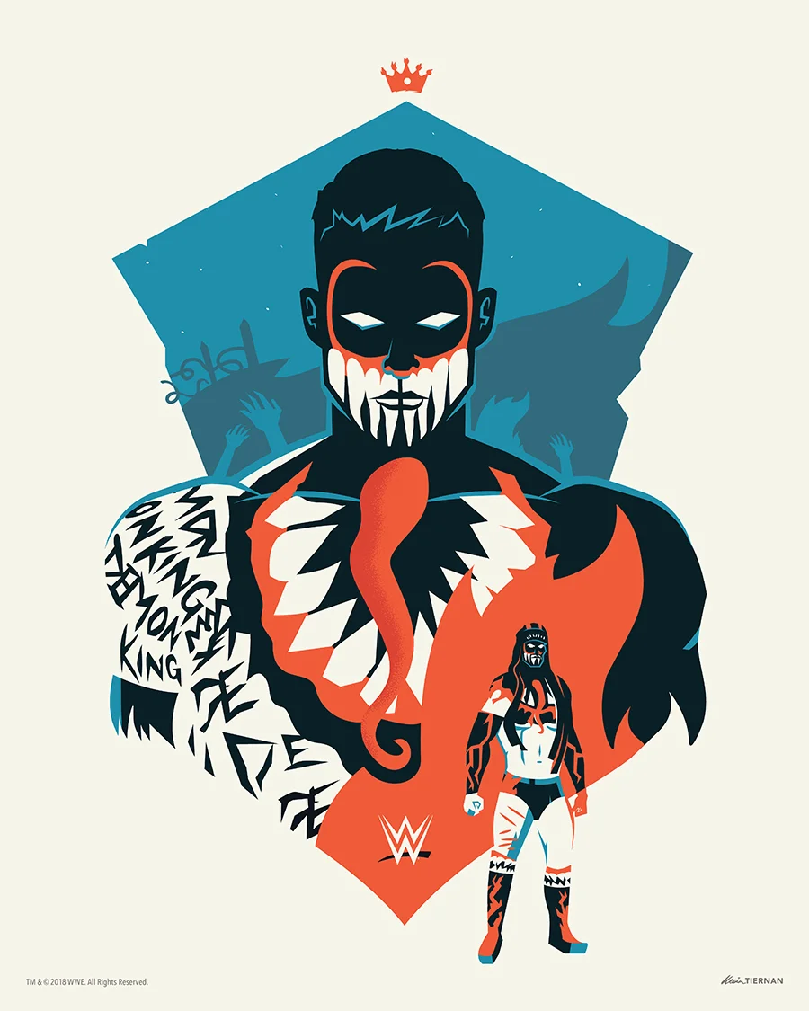 WWE Finn Balor Poster