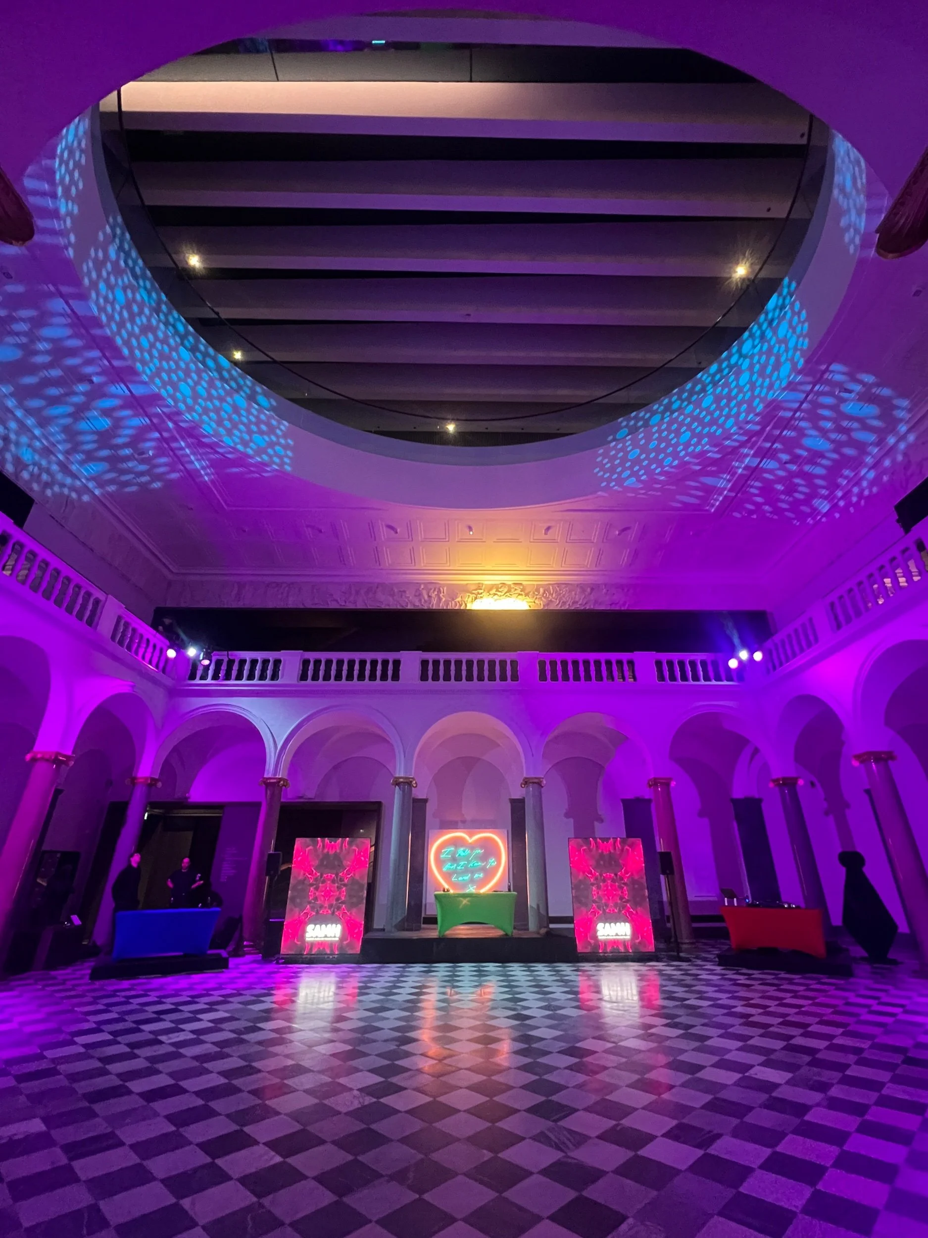SAMH Valentines Silent Disco Aberdeen Art Gallery