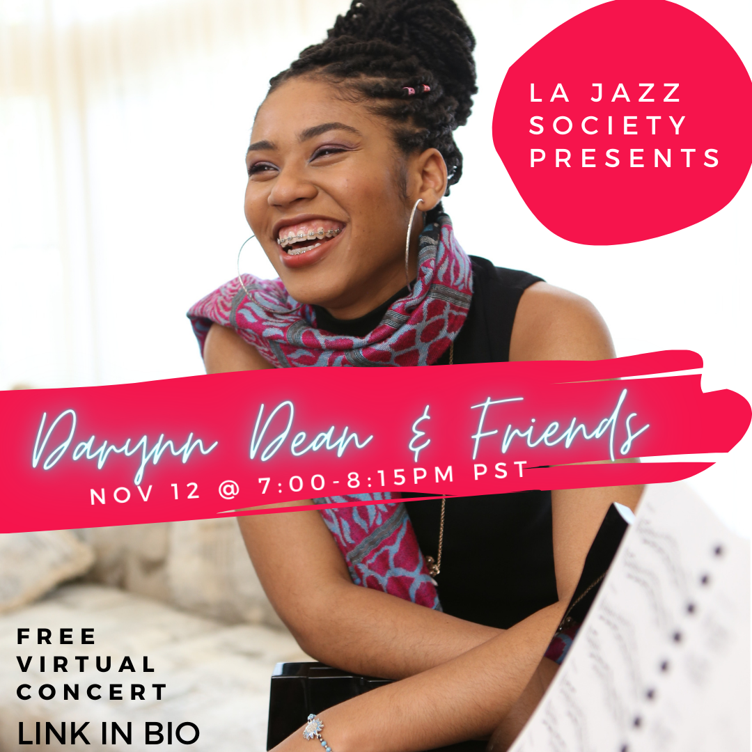LA Jazz Society Presents: Darynn Dean and Friends