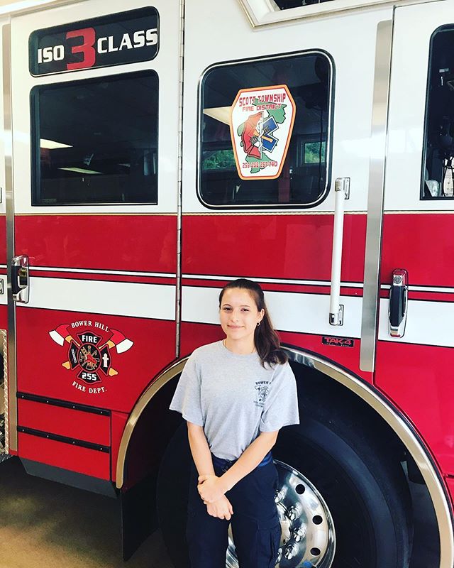Congratulations to Firefighter Jessica Naumann on passing her Firefighter 1 this past weekend! #firstresponders #firefighter1