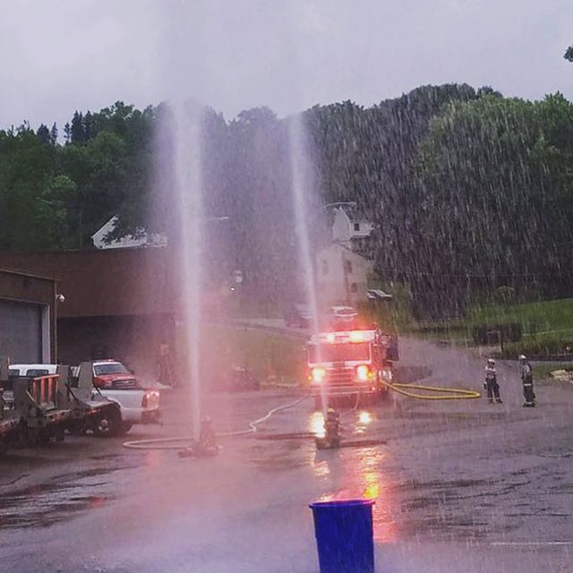 Members tonight participated in pump operations and hose evolutions. #firedept #training #firstresponders